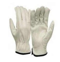 Gloves Pyramex GL2004K Grain Cowhide Leather Keystone Thumb Driver
