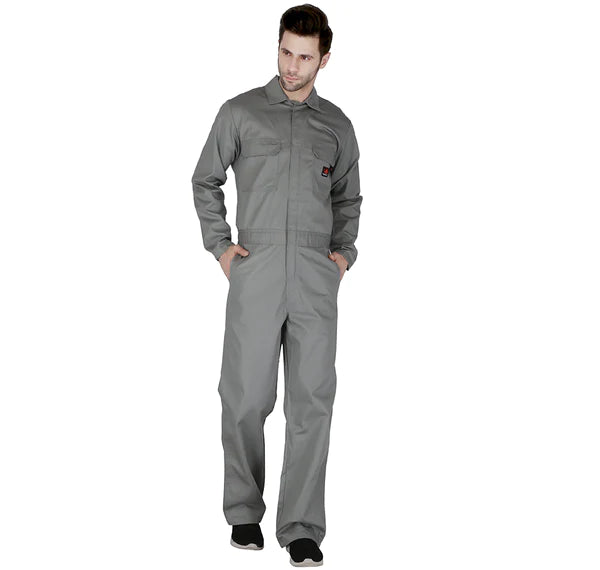 Forge Mens FR Coveralls Gray