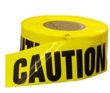 Caution Tape CT-Y1000 Yellow