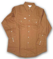 Rasco FR,  10 oz. 100% Cotton FR Heavy Weight Shirt,DDF1008 - Brown Duck