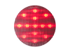 2.5" Round Red Clearance Marker w/Clear lens 13 LED