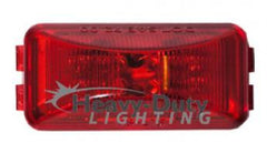 HD25108R  2-1/2 Rectangular RED LED 2-Pin Clearance Marker