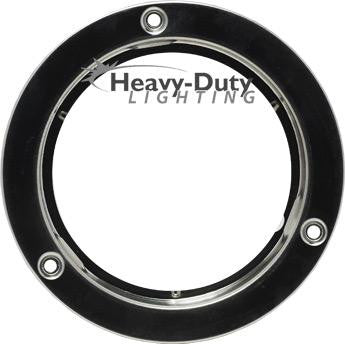 HD40099SS  4" Round Stainless Steel Security Flange