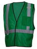 Pyramex RV12XX Non-ANSI Mesh Safety Vest -Red, Pink, Green, Blue