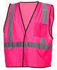 Pyramex RV12XX Non-ANSI Mesh Safety Vest -Red, Pink, Green, Blue
