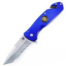 8" Folding Tactical Police MilSpec Surgical Steel Emergency Rescue Pocket Knife