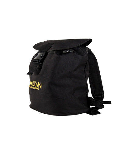 Guardian 00768Small Black Canvas Duffle Backpack