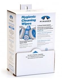 Pyramex HCW100 Alcohol Free Hygienic Cleaning Wipes - Box of 100
