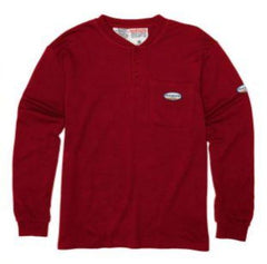 Rasco FR Henley Long Sleeve T-Shirt,  RTF459- Red