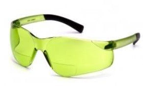 Safety Glasses-Pyramex Ztek Readers +1.50 S2514R15- Rubber Temple Tips - 1.5 IR Filter Bifocal Lens