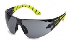Safety Glasses-Pyramex Endeavor Plus SBGR9620S- Black/Green Temples - Gray Lens