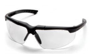 Safety Glasses-Pyramex  Reatta SCH4810D  - Charcoal Frame - Clear Lens