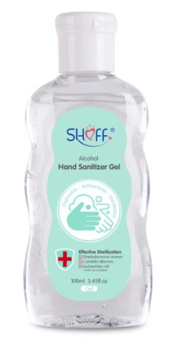 SHOFF Alcohol  Hand Sanitizer Gel  3.45 fl.oz- Pack of 6