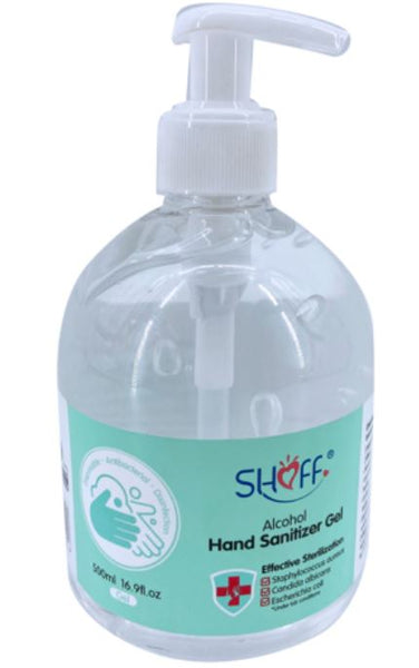 SHOFF Hand Sanitizer Gel 75% Alcohol 17.25 fl. oz